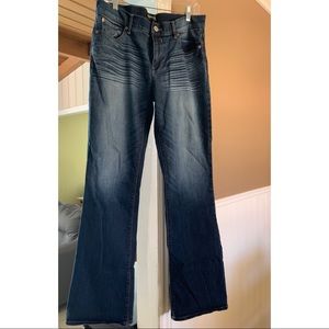 Express Mid Rise Bootcut Jeans